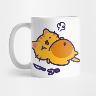 Stuffed Cat Mug